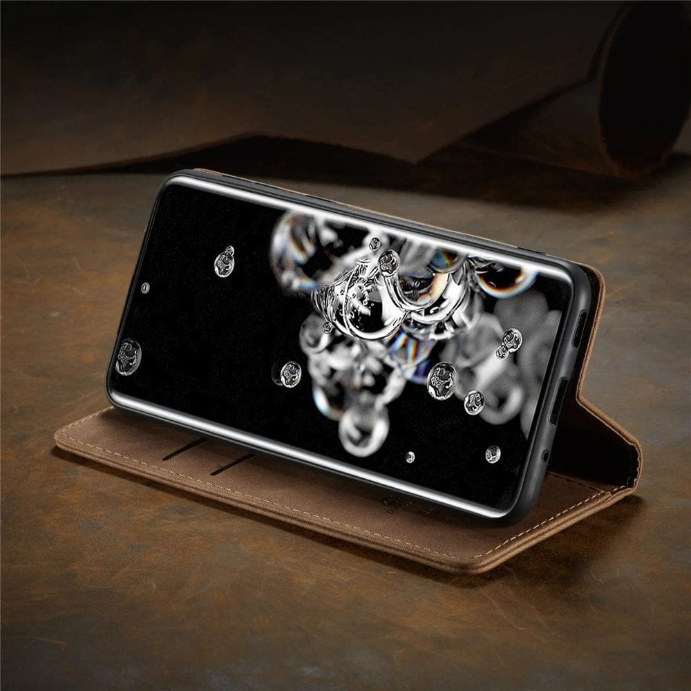 Avelena | Wallet Hülle für Samsung Galaxy A14/A53/A54/A73/S20Ultra/S20Plus/S20/S21Ultra/S21Plus/S21/S21FE/S22Ultra/S22Plus/S22/S23Ultra/S23Plus/S23/S24Plus/S4- Flip Case