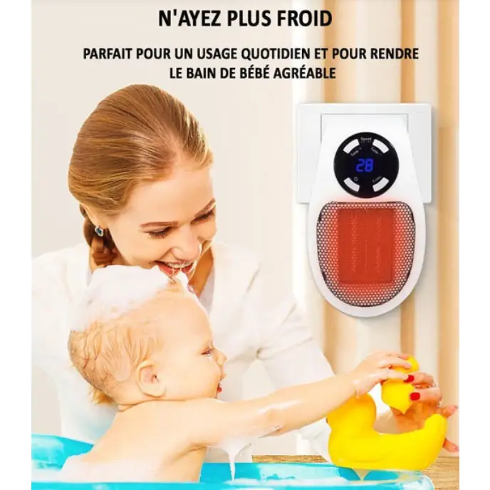 Avelena | Ultra-kompakter Keramik-Heizlüfter HeatCompact