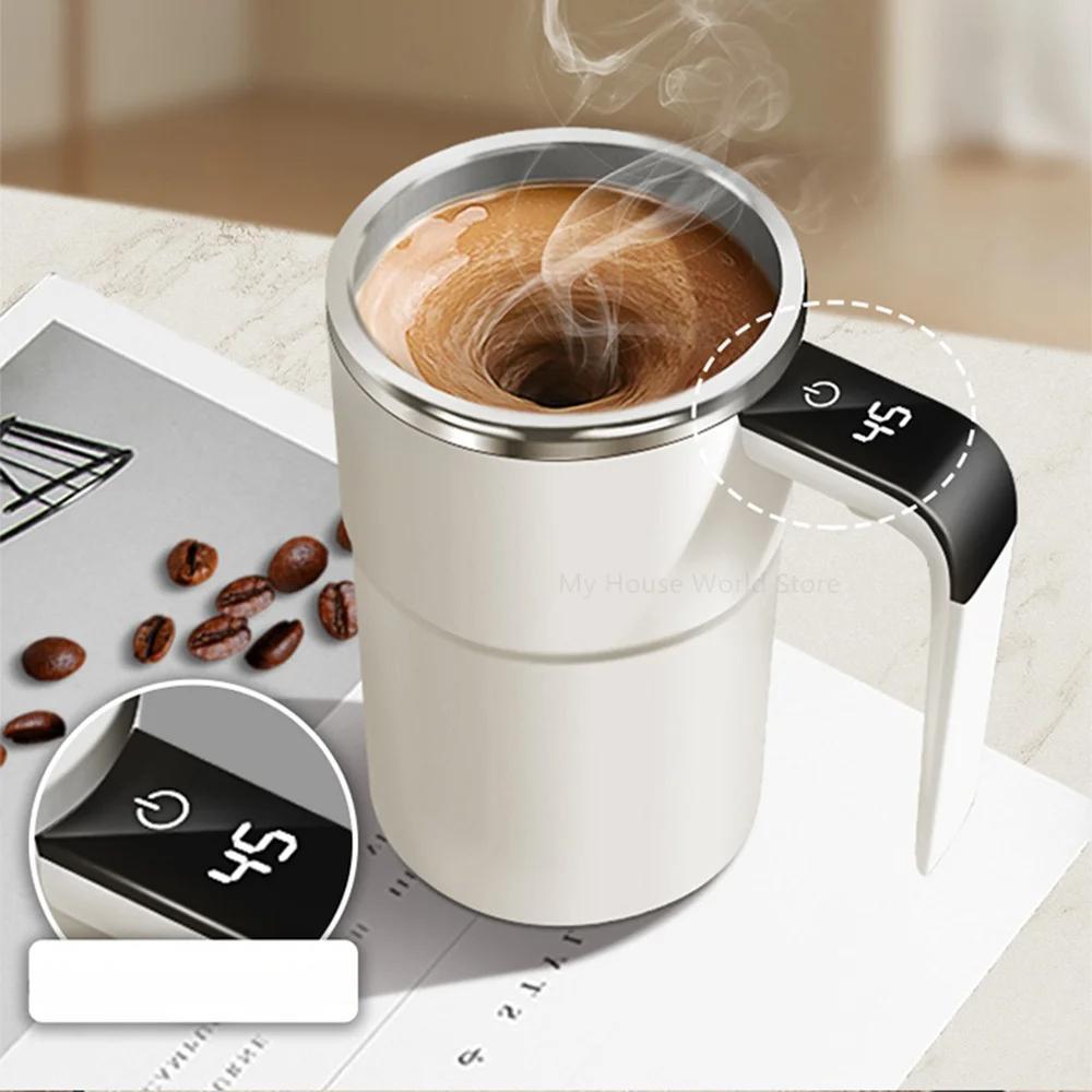 Avelena | StirEase | Automatischer Kaffeebecher – Ideal für Büro und Reise