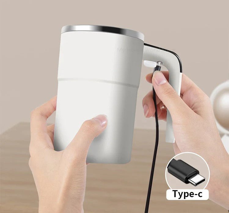 Avelena | StirEase | Automatischer Kaffeebecher – Ideal für Büro und Reise