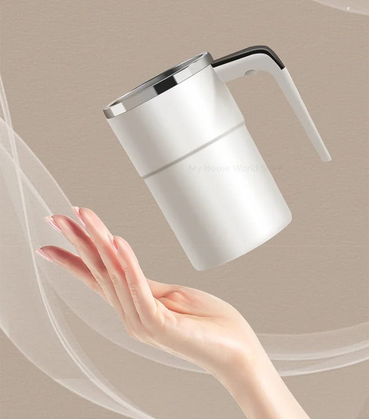 Avelena | StirEase | Automatischer Kaffeebecher – Ideal für Büro und Reise