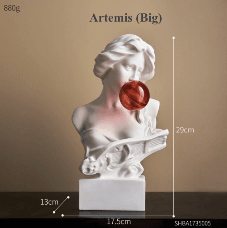 Avelena | Resin griechische abstrakte Skulptur