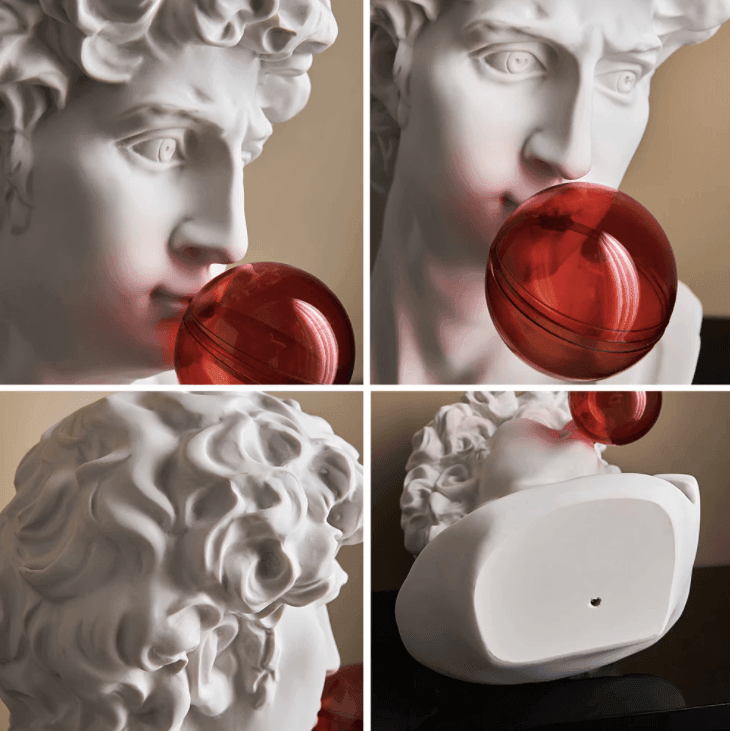 Avelena | Resin griechische abstrakte Skulptur