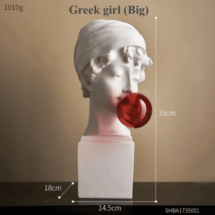Avelena | Resin griechische abstrakte Skulptur