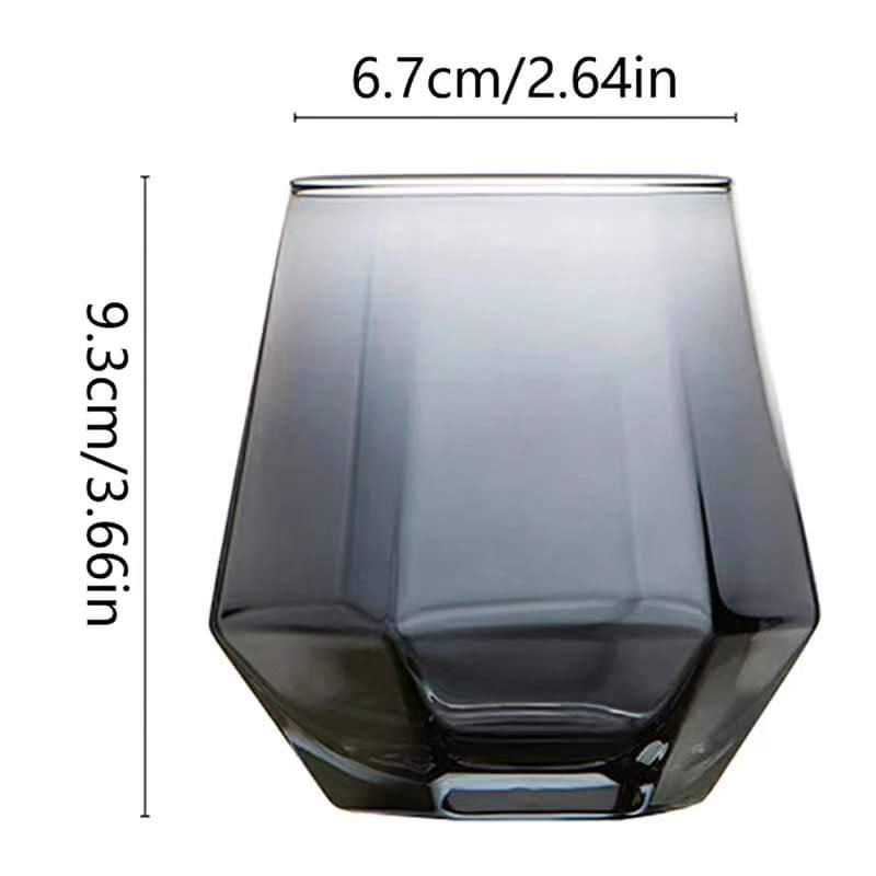 Avelena | 6 Stück hexagonale Gläser