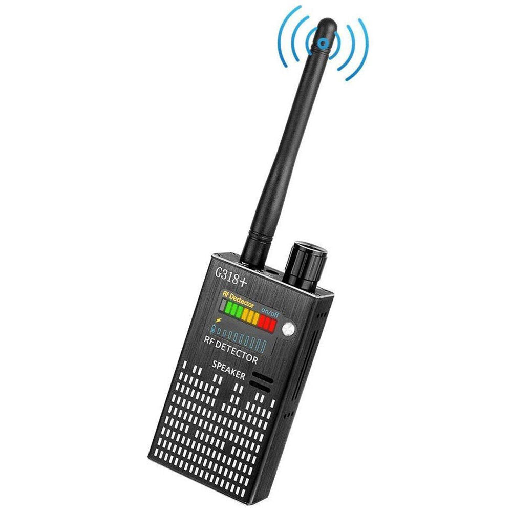Avelena | Spionagesignal-Wanzendetektor, HF-Detektor, versteckte Kamera, Laserlinse, GSM-GPS-Gerätefinder
