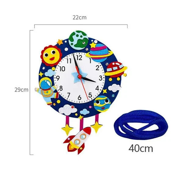 Avelena | StellarTick - Leuchtende Sternen Wanduhr