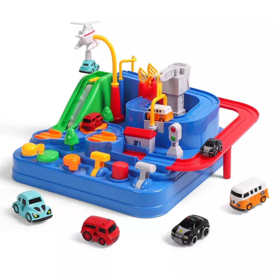 Avelena | Abenteuer-Autobahn für Kinder | Bildungsreiches, Interaktives & Langlebiges Spielzeug für Spaß beim Fähigkeitenaufbau