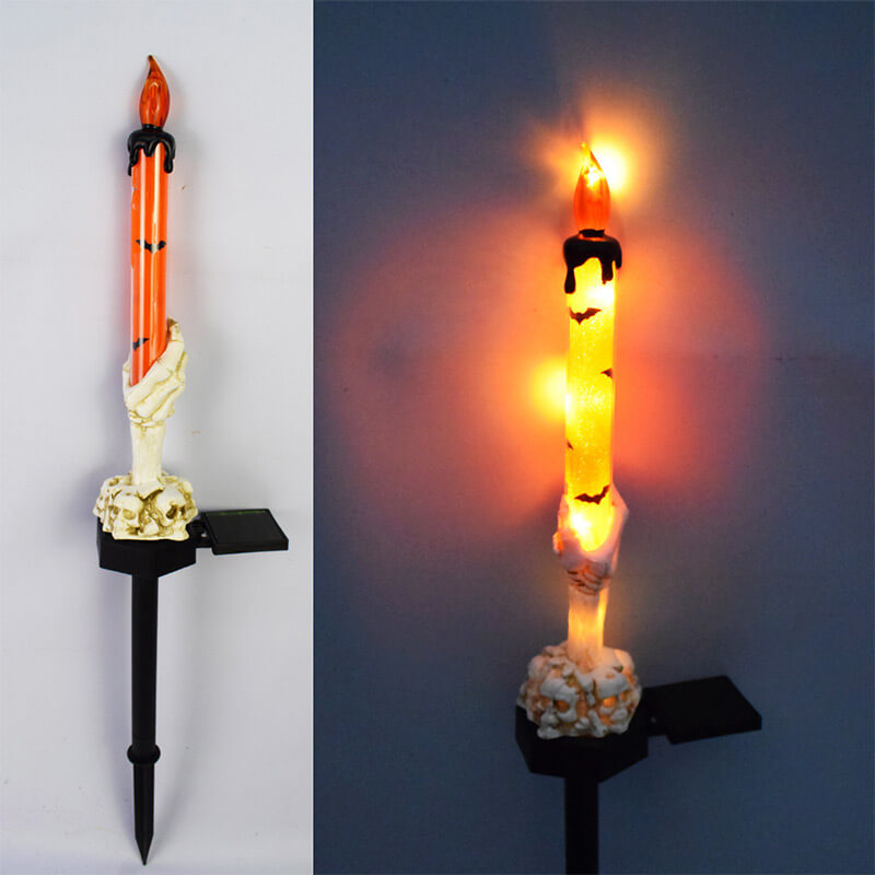 Avelena | Best Gift*Solar Light Halloween Ghost Hand Candle Outdoor Floor Lamp