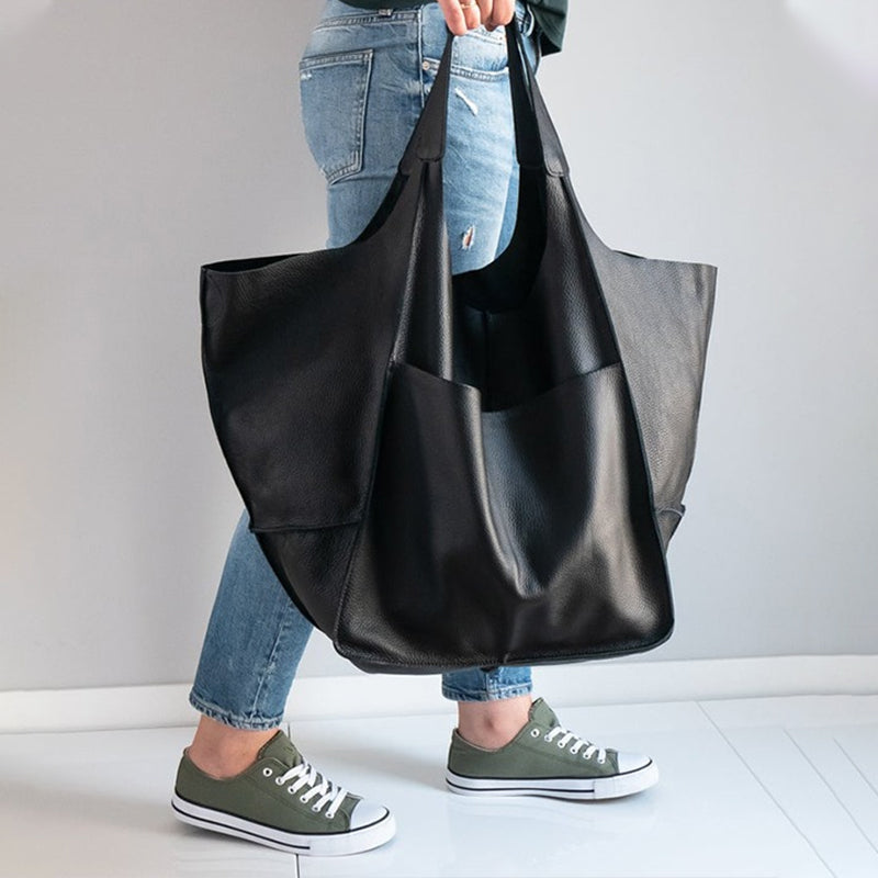 Avelena | Übergroße Weekender-Handtaschen aus Leder für Damen