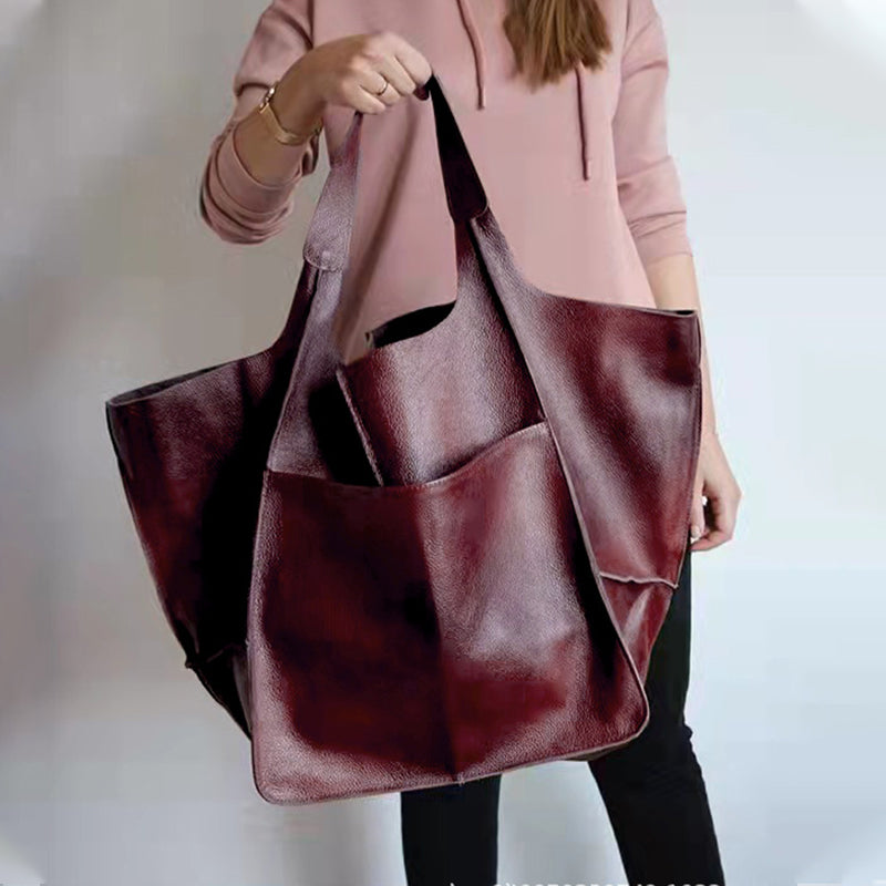 Avelena | Übergroße Weekender-Handtaschen aus Leder für Damen