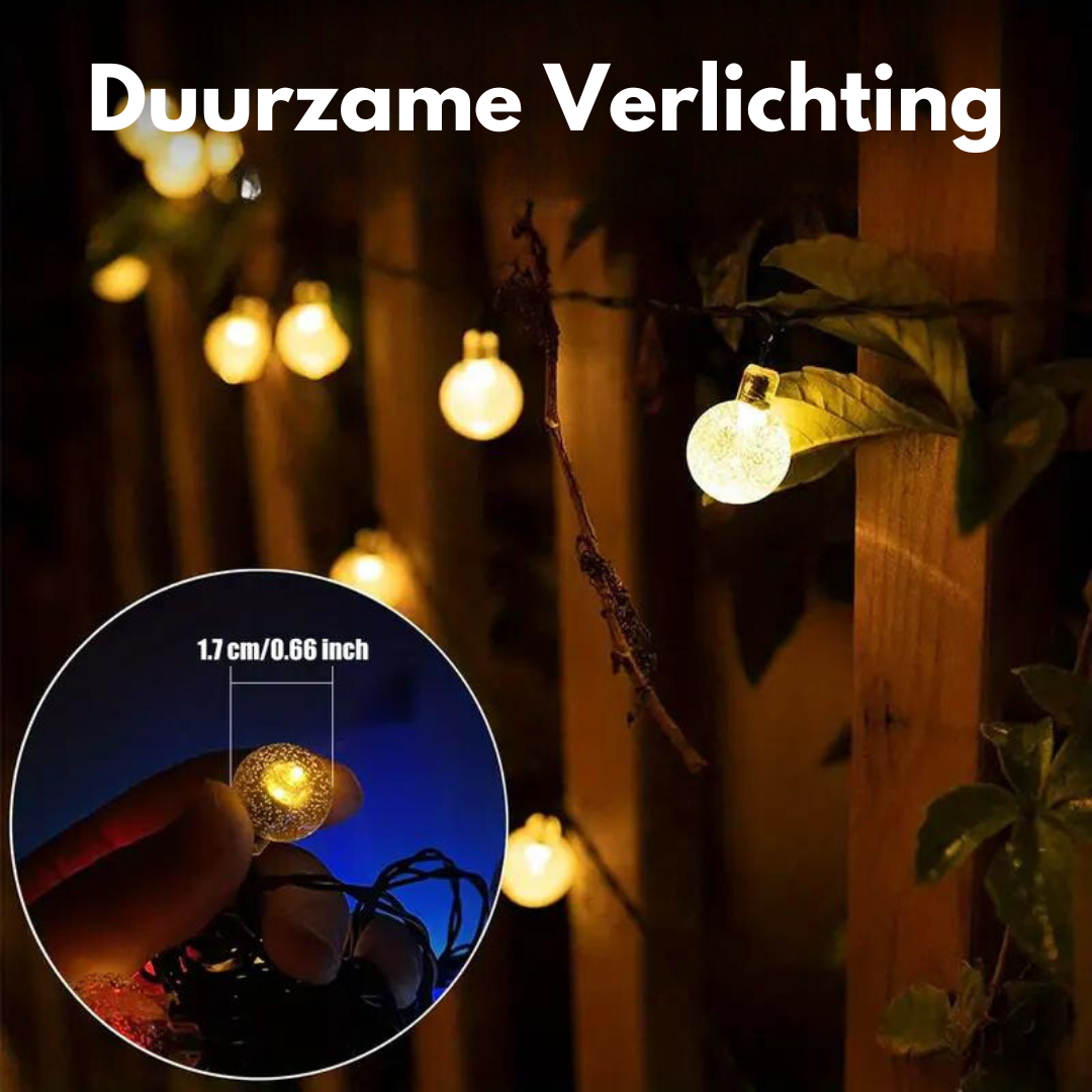 Avelena | Solar-Lichterkette für Außen - EcoGlow