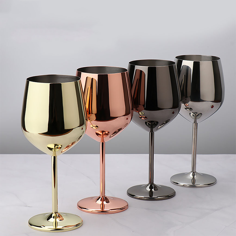 Avelena | 500ml Edelstahl-Weingläser