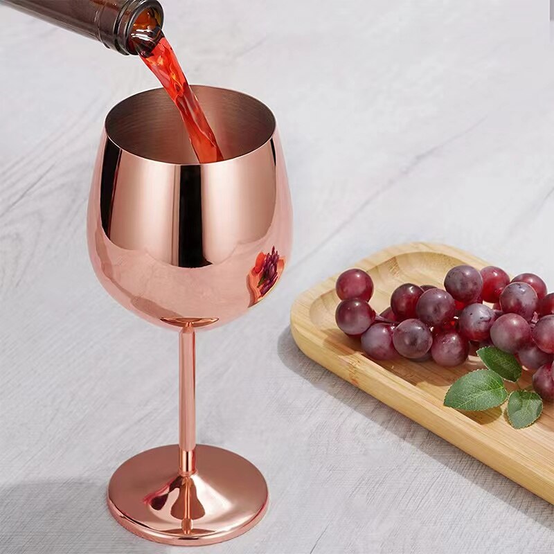 Avelena | 500ml Edelstahl-Weingläser