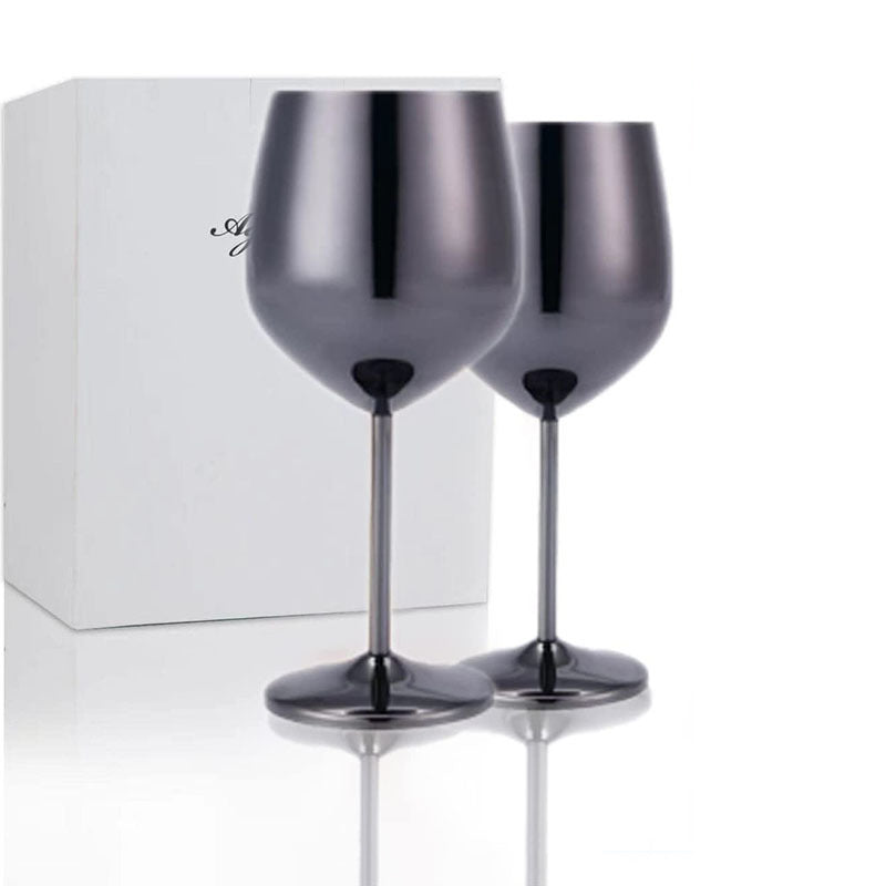 Avelena | 500ml Edelstahl-Weingläser
