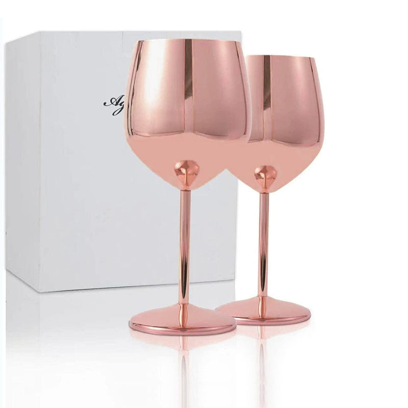 Avelena | 500ml Edelstahl-Weingläser