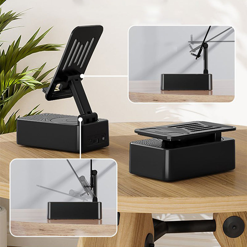 Avelena | 3 in 1 - kabelloser Bluetooth-Lautsprecher, Ladestation, Telefonständer