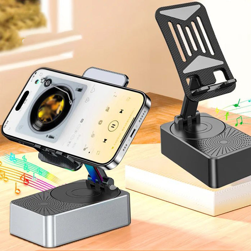 Avelena | 3 in 1 - kabelloser Bluetooth-Lautsprecher, Ladestation, Telefonständer