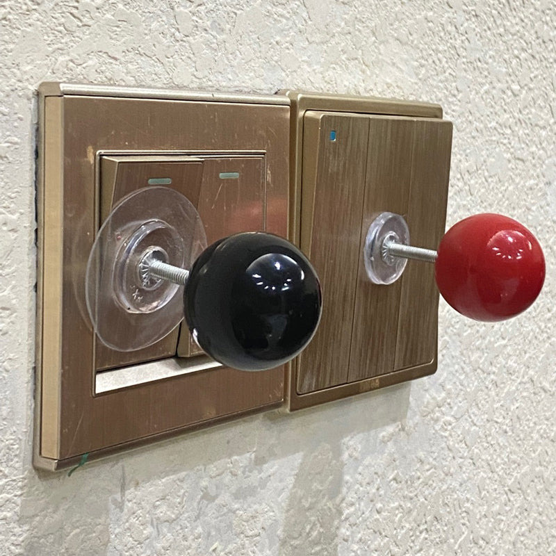 Avelena | Süßes Ballziehgriff für Lichtschalter, Schranktüren, Schubladen