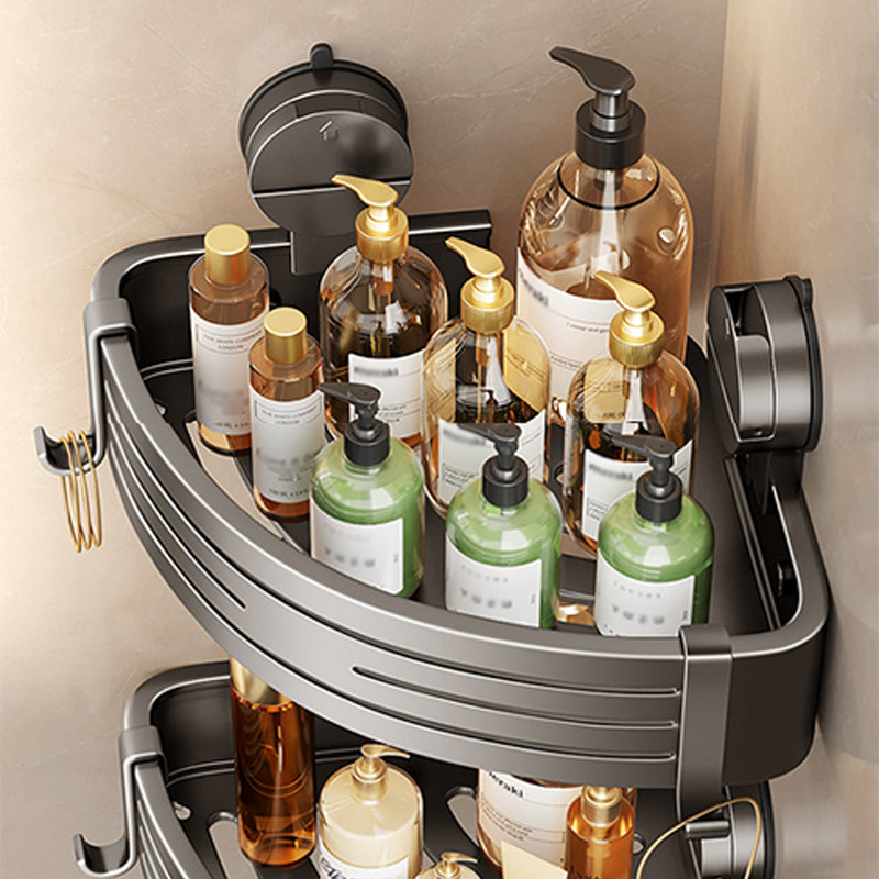 Avelena | 2PCS Wandmontierter Badezimmer Organizer mit Saugnapf