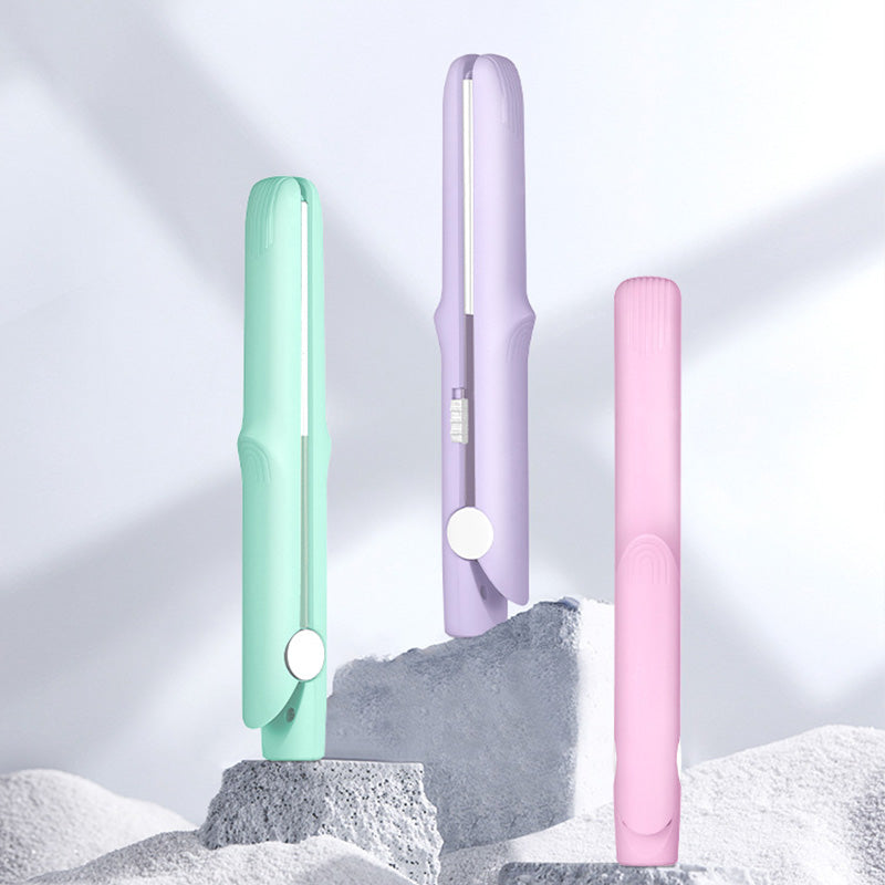 Avelena | 2-in-1 Mini Lockenstab & Glätteisen Haarglätter