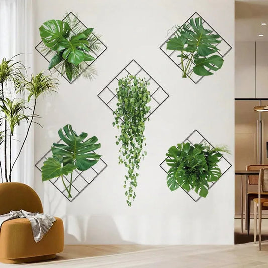 Avelena | 🌵3D Wandaufkleber mit grüner Pflanze