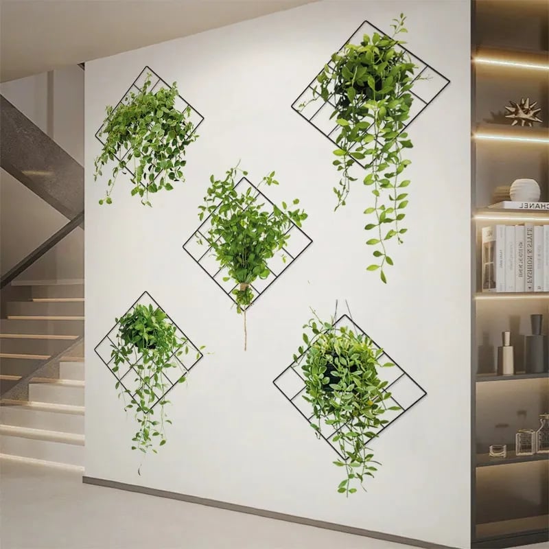 Avelena | 🌵3D Wandaufkleber mit grüner Pflanze