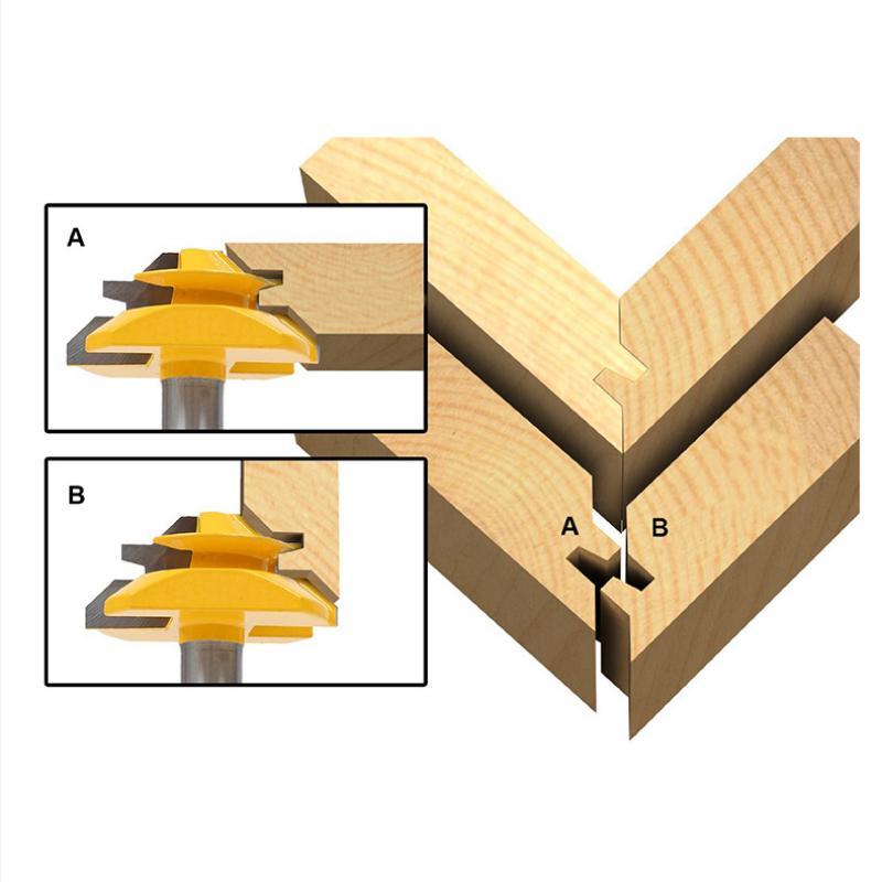 Avelena | WoodCarver | 45° Gehrungsfräser für perfekte Holzverbindungen
