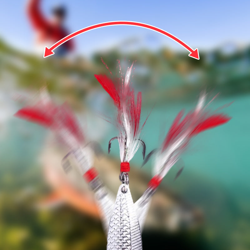 Avelena | Realistisches 3D schwimmendes Fischköder-Set mit 3 Haken