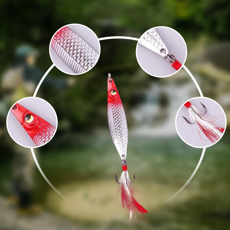 Avelena | Realistisches 3D schwimmendes Fischköder-Set mit 3 Haken