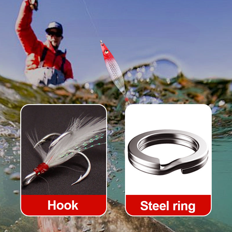 Avelena | Realistisches 3D schwimmendes Fischköder-Set mit 3 Haken