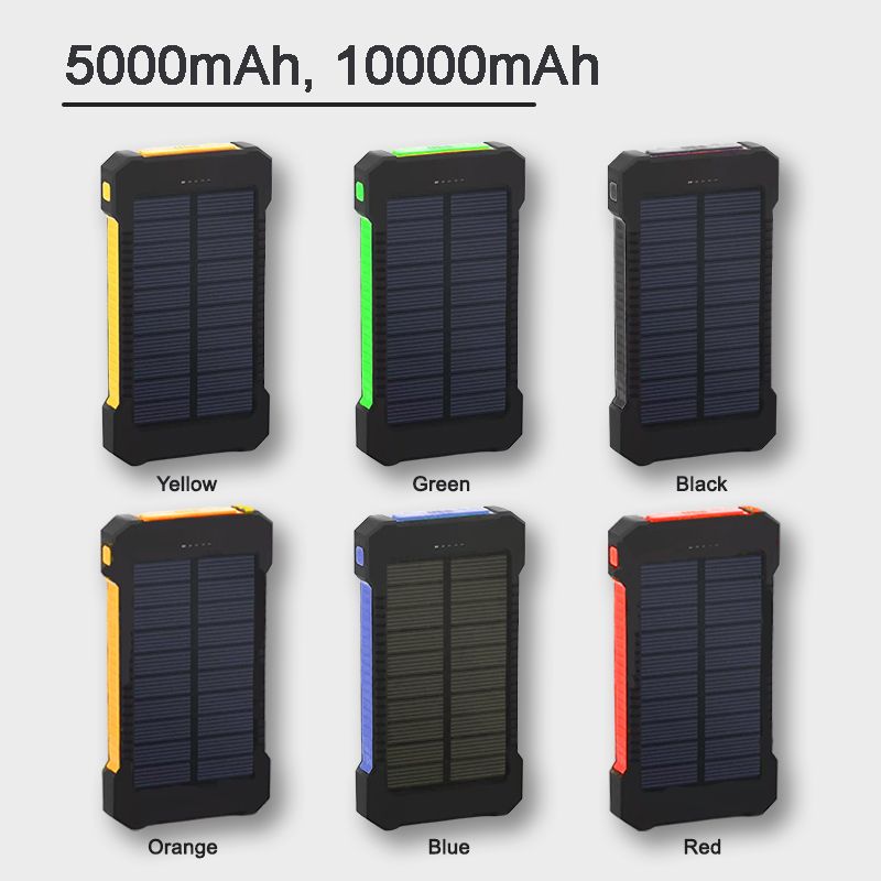 Avelena | Solar-Ladegerät Power Bank für Handys