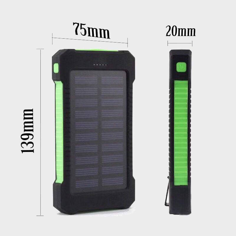 Avelena | Solar-Ladegerät Power Bank für Handys