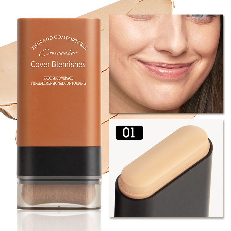 Avelena | ✨2025 für beste feuchtigkeitsspendende leichte foundation stick mit pinsel
