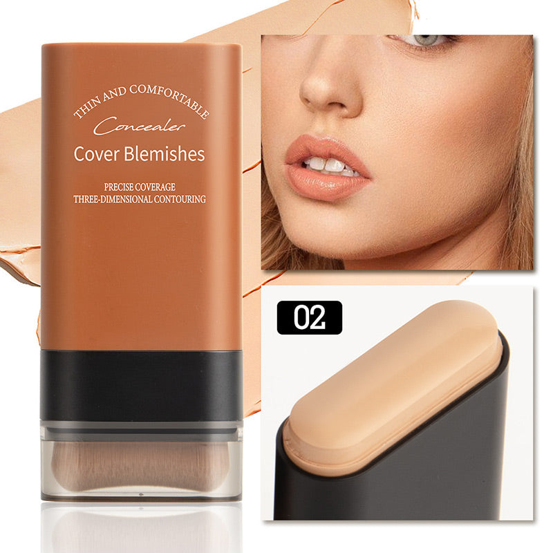 Avelena | ✨2025 für beste feuchtigkeitsspendende leichte foundation stick mit pinsel