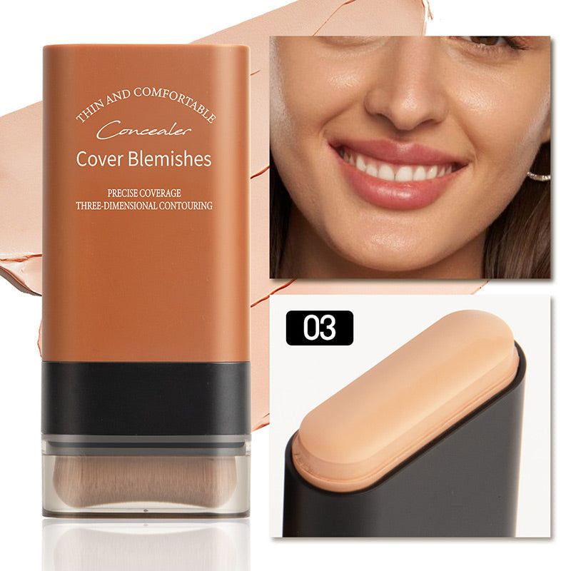Avelena | ✨2025 für beste feuchtigkeitsspendende leichte foundation stick mit pinsel