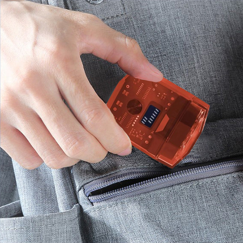 Avelena | Transparente Mini-Elektrorasierer mit niedrigem Geräuschpegel