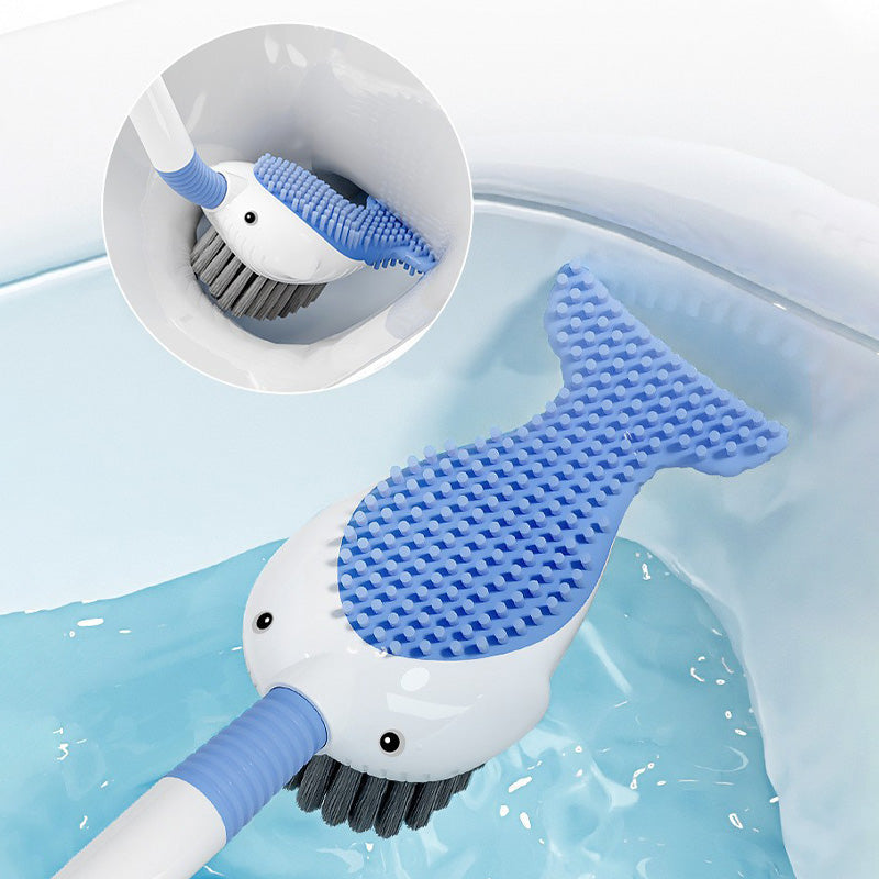 Avelena | Wandmontiertes Saugnapf-Toilettenbürstenset