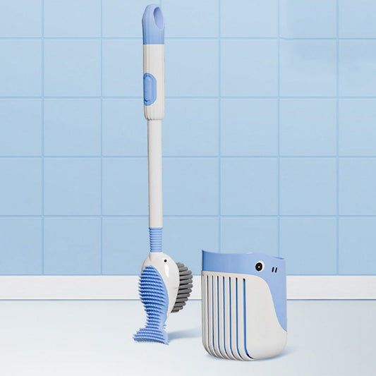 Avelena | Wandmontiertes Saugnapf-Toilettenbürstenset