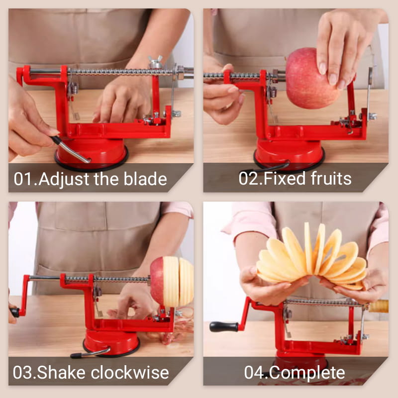 Avelena | 3-in-1 Handkurbelmesser