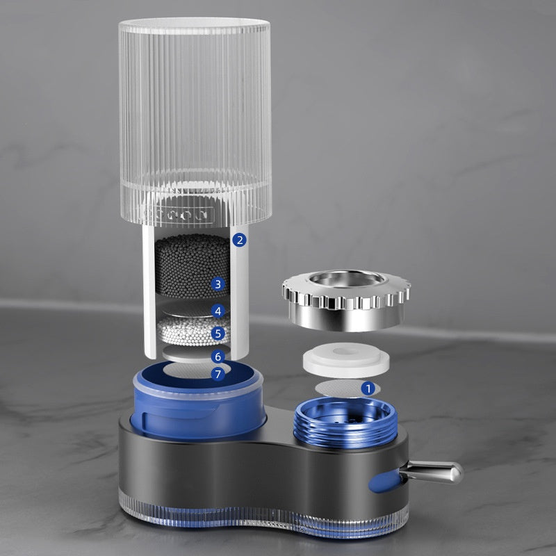 Avelena | Wasserfilter für Wasserhahn mit Adaptern