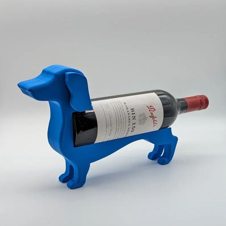 Avelena | Weinflaschenhalter in Form eines Dackels