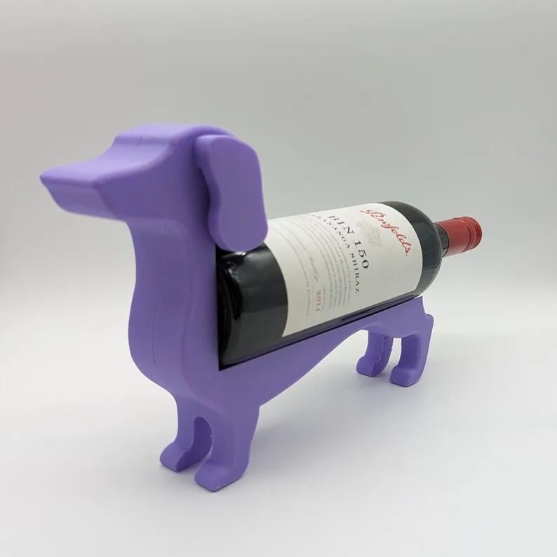 Avelena | Weinflaschenhalter in Form eines Dackels