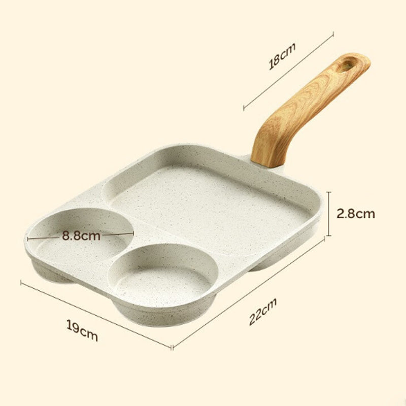 Avelena | 3-in-1 Delt Antihaft-Pfanne