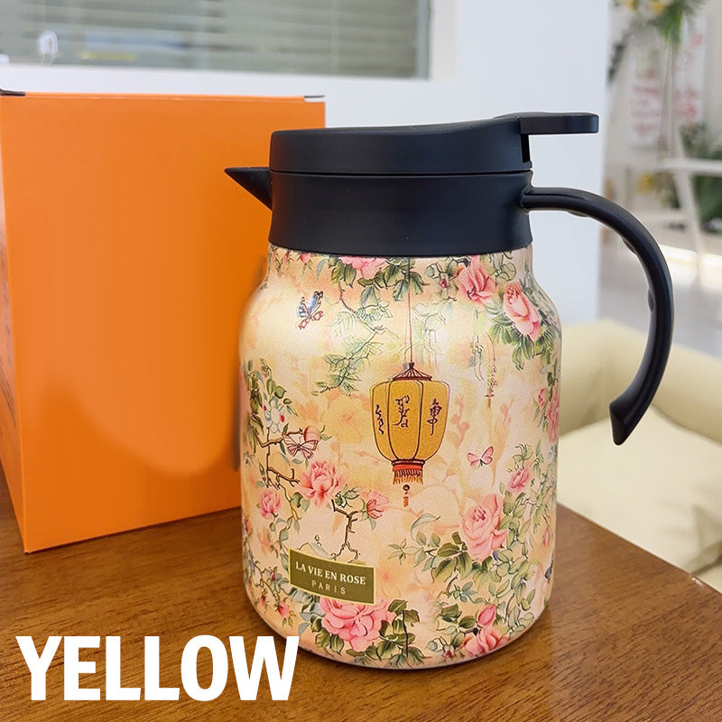 Avelena | 🔥Limitierte Zeitangebot🔥1000 ml Vakuumisolierte Teekanne mit Sieb