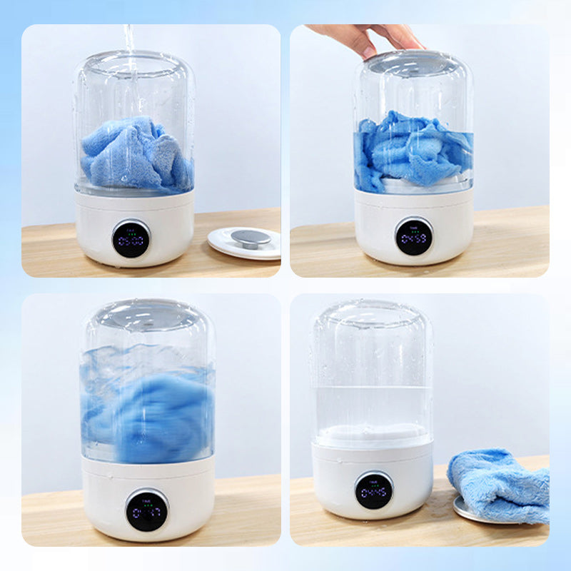 Avelena | 😍 Tragbare wiederaufladbare Mini-Waschmaschine für Unterwäsche!🩲