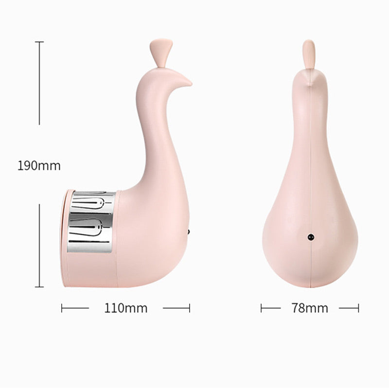 Avelena | Pfau Projektions-Wandlampe mit Fernbedienung