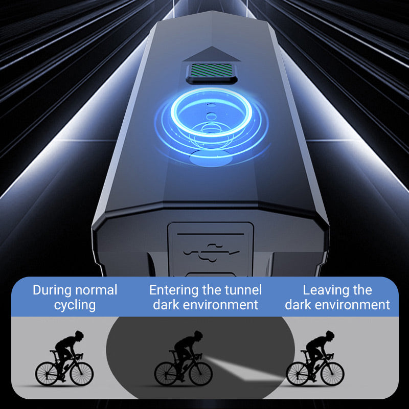 Avelena | Wiederaufladbares, superhelles, wasserdichtes Fahrradlicht