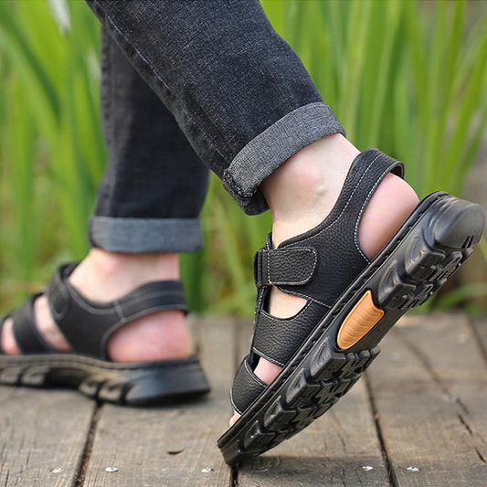 Avelena | Atmungsaktive Sommerschuhe aus Leder für Männer
