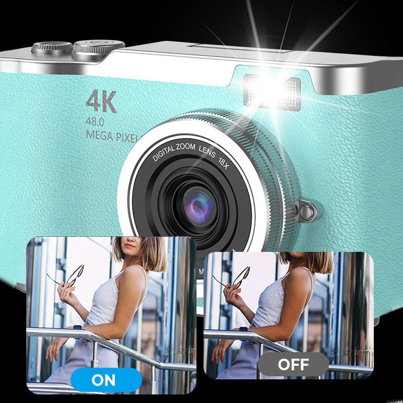 Avelena | 4K HD Flip-Screen Digitalkamera